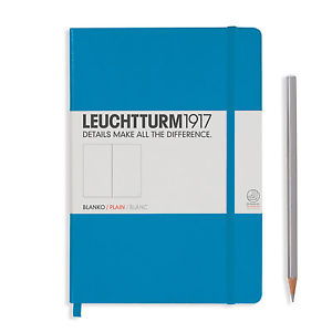 Cover art for Leuchtturm1917 Medium Plain Azure Notebook