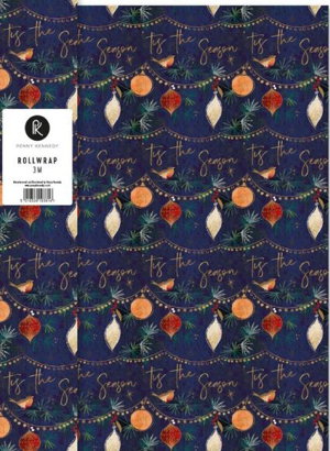 Cover art for Tis the Season Christmas Wrapping Paper Penny Kennedy 3mt x 70cm