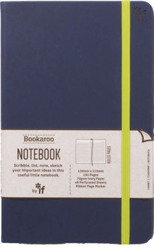 Cover art for Bookaroo Notebook A5 Navy