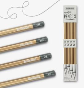 Cover art for Bookaroo Graphite Pencils Gold