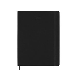 Cover art for Moleskine 2024 12 Month weekly Diary Softcover Extra Large Black