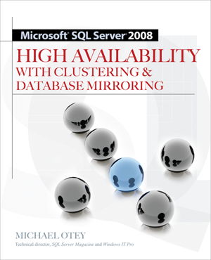 Cover art for Microsoft SQL Server 2008 High Availability with Clustering and Database Mirroring