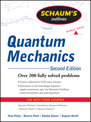 Cover art for Schaum's Outline of Quantum Mechanics