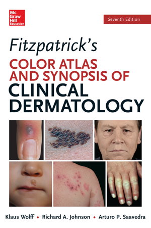 Cover art for Fitzpatrick's Color Atlas and Synopsis of Clinical Dermatology 7th edition