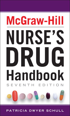 Cover art for McGraw-Hill Nurses Drug Handbook, Seventh Edition