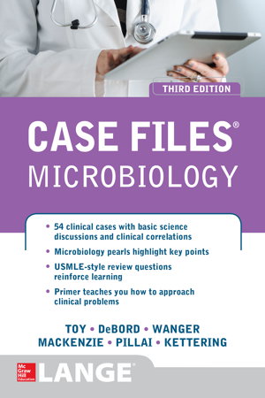 Cover art for Case Files Microbiology Third Edition