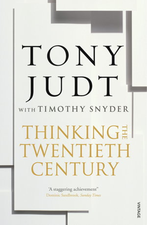 Cover art for Thinking the Twentieth Century