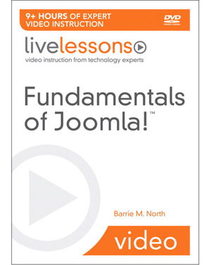 Cover art for Fundamentals of Joomla! LiveLessons (video Training)