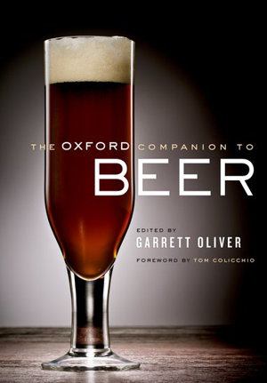 Cover art for Oxford Companion to Beer