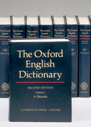 Cover art for Oxford English Dictionary 20-Volume Set