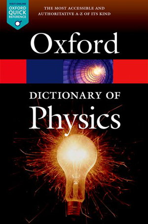 Cover art for Oxford Dictionary of Physics
