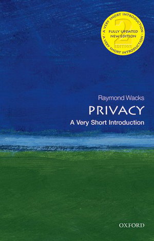 Cover art for Privacy: A Very Short Introduction