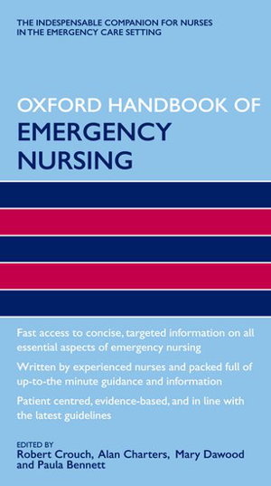 Cover art for Oxford Handbook of Emergency Nursing