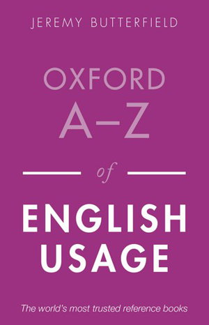 Cover art for Oxford A-Z of English Usage