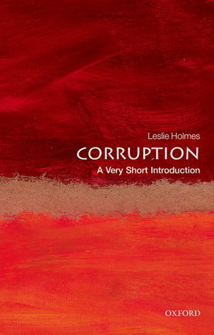 Cover art for Corruption: A Very Short Introduction