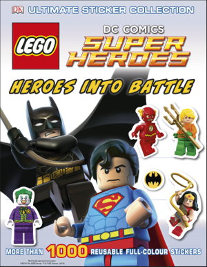 Cover art for LEGO DC Super Heroes Heroes Into Battle Ultimate Sticker
