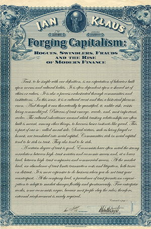 Cover art for Forging Capitalism