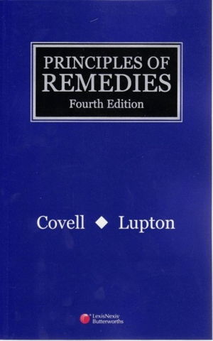 Cover art for Principles of Remedies