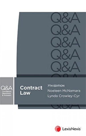 Cover art for LexisNexis Questions and Answers: Contract Law