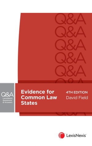 Cover art for LexisNexis Questions and Answers: Evidence for Common Law States