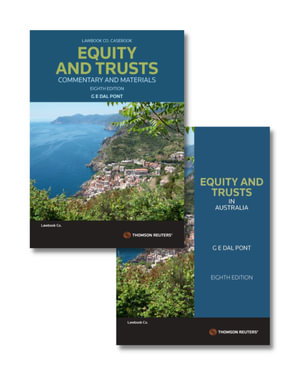 Cover art for Equity and Trusts in Australia Eighth Edition Equity and Trusts Commentary and Materials Eighth Edition
