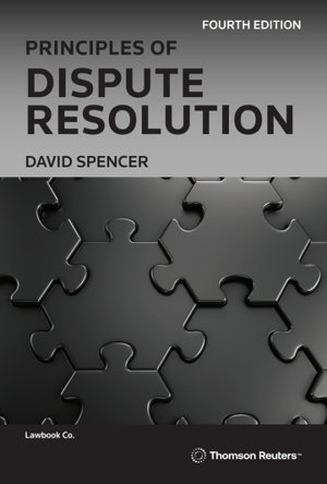 Cover art for Principles of Dispute Resolution