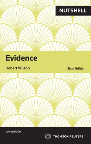Cover art for Evidence Law Nutshell Series