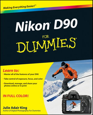Cover art for Nikon D90 For Dummies
