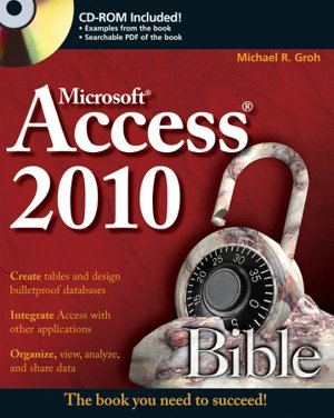 Cover art for Access 2010 Bible