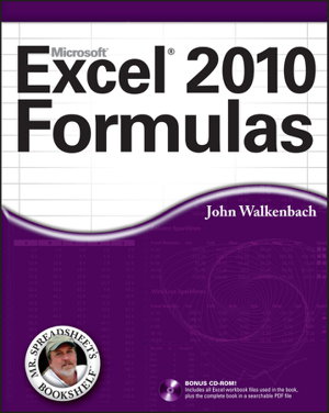 Cover art for Excel 2010 Formulas
