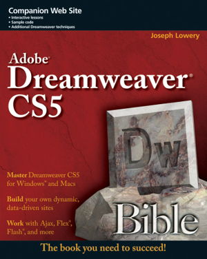 Cover art for Adobe Dreamweaver CS5 Bible