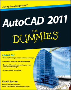 Cover art for AutoCAD 2011 For Dummies