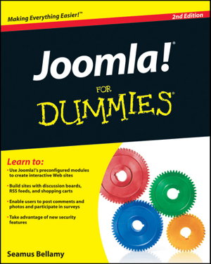 Cover art for Joomla for Dummies 2nd Edition