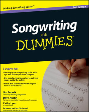 Cover art for Songwriting For Dummies