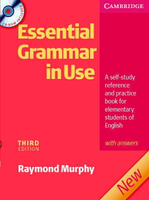 Cover art for Essential Grammar in Use Edition with Answers and CD ROM PB