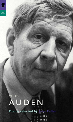 Cover art for W.H. Auden