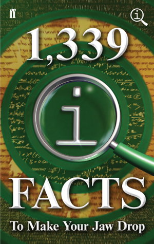 Cover art for 1,339 QI Facts To Make Your Jaw Drop