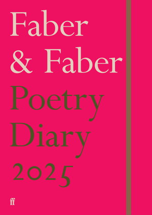 Cover art for Faber Poetry Diary 2025