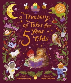 Cover art for A Treasury of Tales for Five-Year-Olds