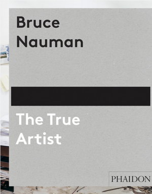 Cover art for Bruce Nauman The True Artist Mapping the Studio