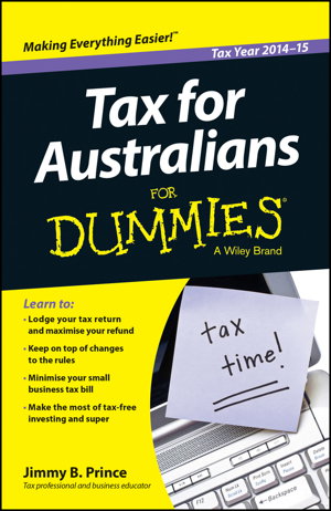 Cover art for Tax for Australians for Dummies