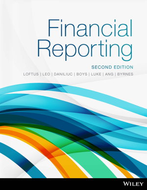 Cover art for Financial Reporting 2E Print on Demand (Black & White)