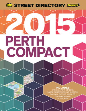 Cover art for Perth Compact Street Directory 2015 8th ed