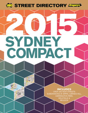 Cover art for Sydney Compact Street Directory 2015 27th ed
