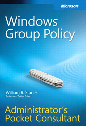 Cover art for Windows Group Policy Administrator's Pocket Consultant