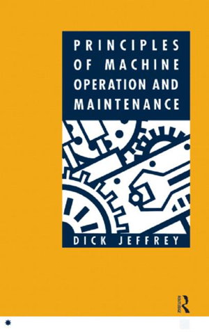 Cover art for Principles of Machine Operation and Maintenance