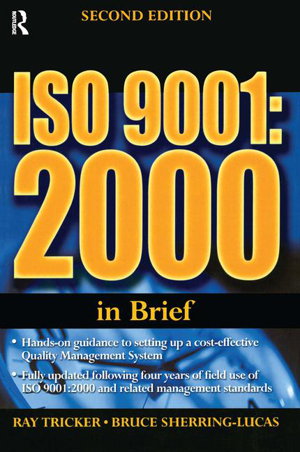 Cover art for ISO 9001 2000 in Brief