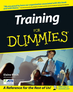 Cover art for Training For Dummies