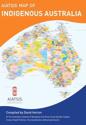 Cover art for A1 fold AIATSIS map Indigenous Australia