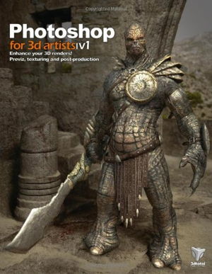 Cover art for Photoshop for 3D Artists